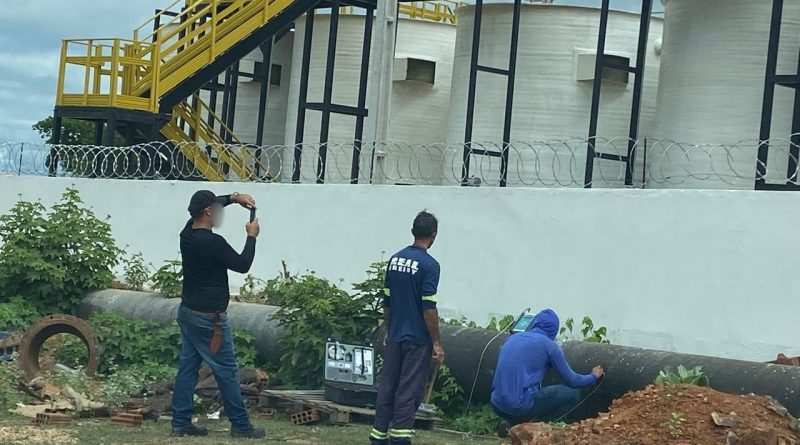 Compesa combate furto de água na Adutora do Pajeú em Serra Talhada