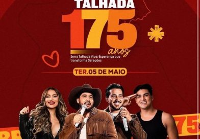Serra Talhada celebra 175 anos com grandes atrações musicais em maio